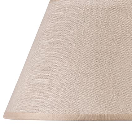 Vervangingsglas voor tafellamp JUTA E27 diameter 19 cm beige