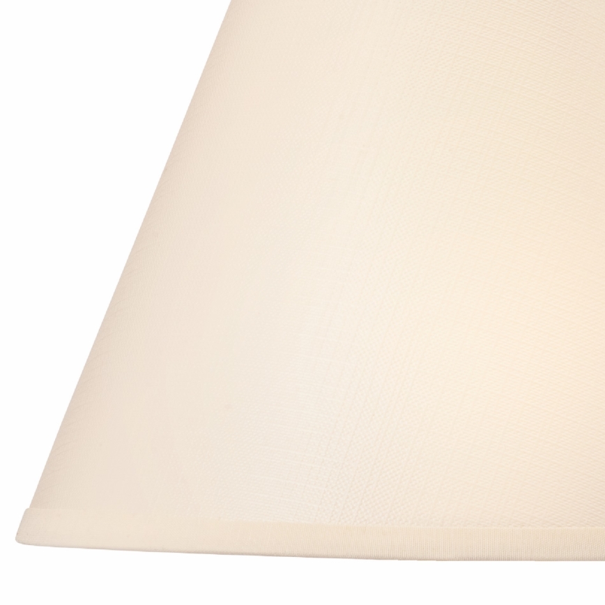 Vervangingsglas voor tafellamp JUTA E27 diameter 19 cm crème