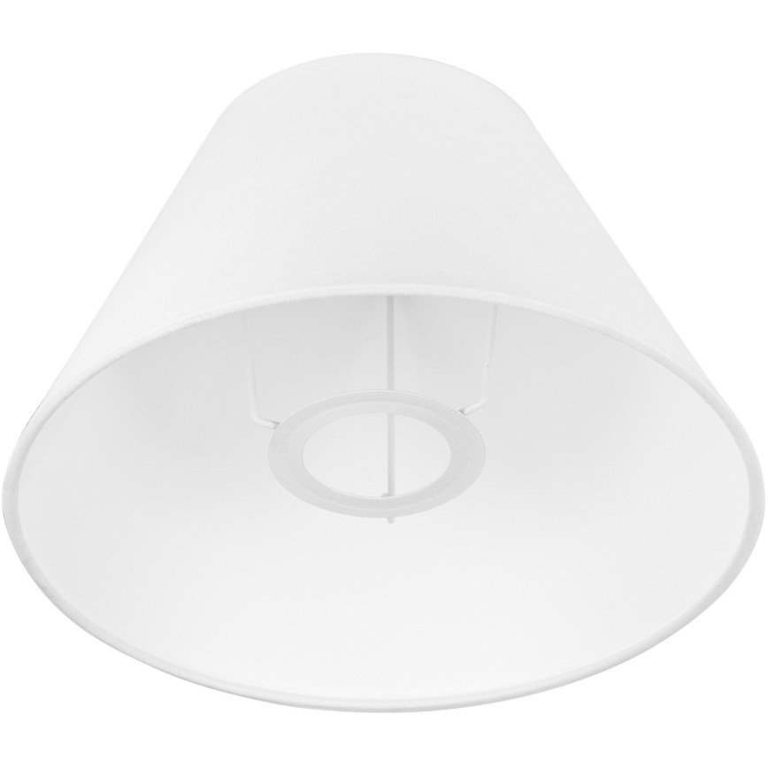 Vervangingsglas voor tafellamp JUTA E27 diameter 19 cm wit