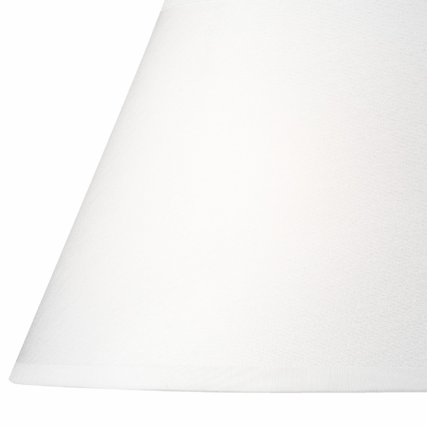 Vervangingsglas voor tafellamp JUTA E27 diameter 19 cm wit