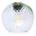Reserveglas voor wandlamp en kroonluchter DEVON, diameter 18 cm, helder