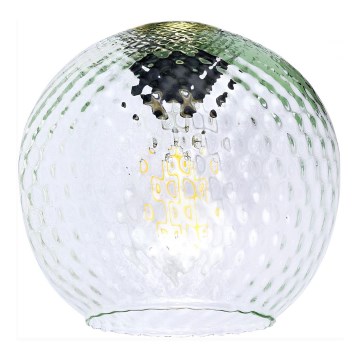 Reserveglas voor wandlamp en kroonluchter DEVON, diameter 18 cm, helder