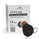 Respirateur FFP2 NR CE 0598 noir 20pcs