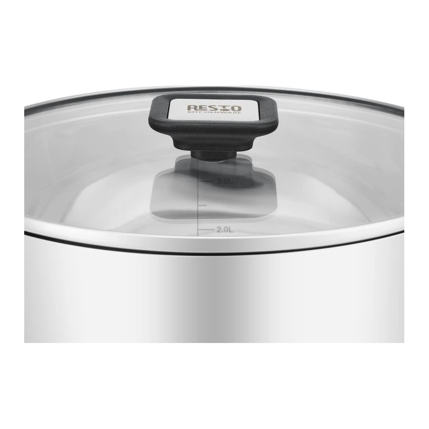 Resto - Kookpan met deksel ANSER 4,4 l 22 cm