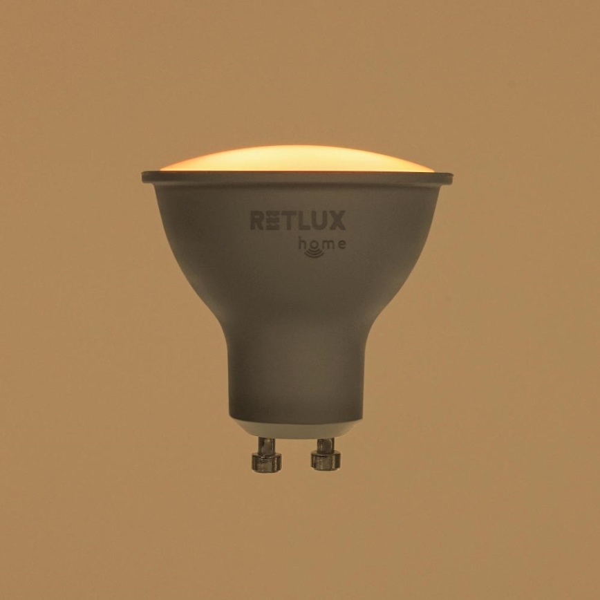Ampoule à intensité variable LED RGBW MR16 GU10/4,5W/230V 2700-6500K Wi-Fi Tuya