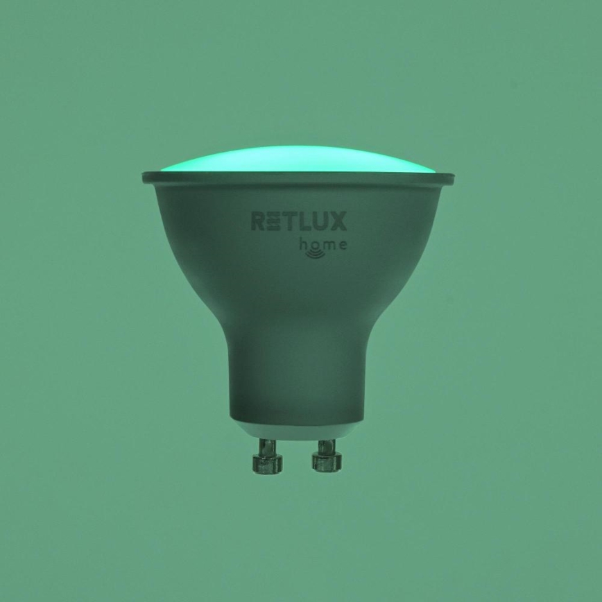 Ampoule à intensité variable LED RGBW MR16 GU10/4,5W/230V 2700-6500K Wi-Fi Tuya