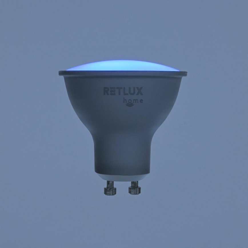 Ampoule à intensité variable LED RGBW MR16 GU10/4,5W/230V 2700-6500K Wi-Fi Tuya