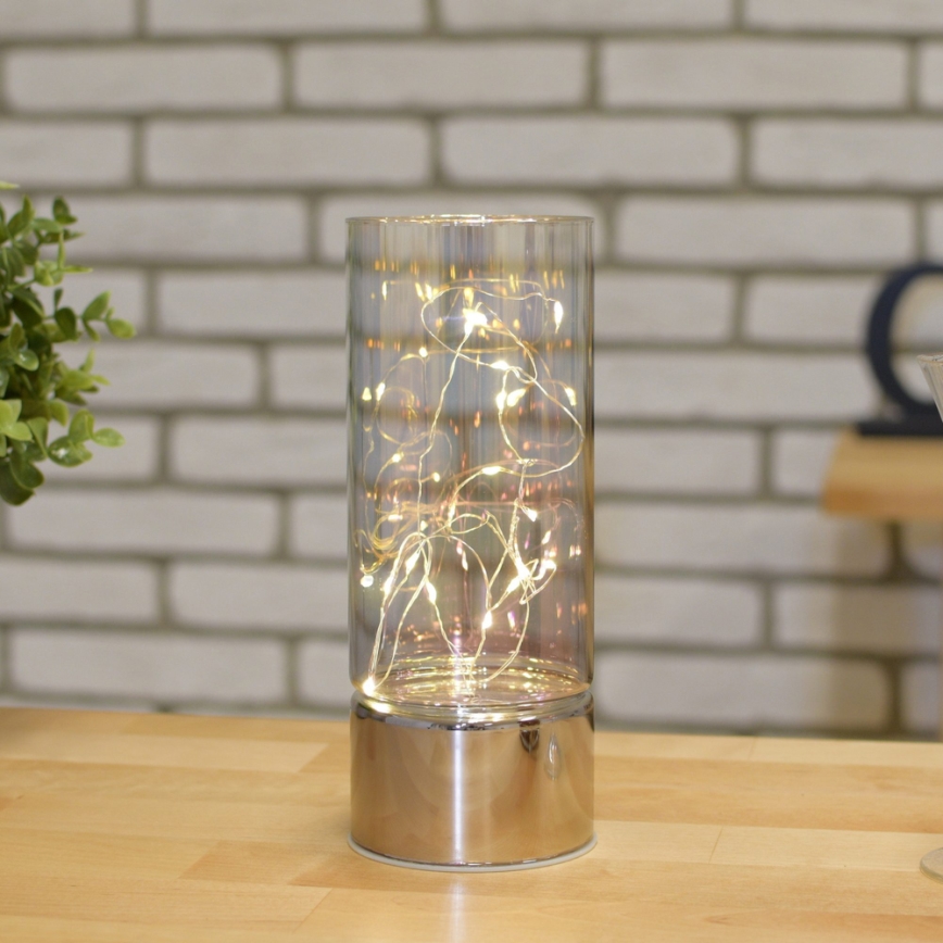 Decoratie met LED Lichtketting 3xAA warm wit