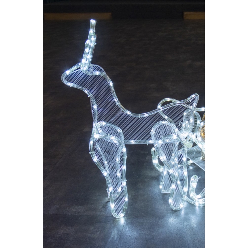 Décoration de noël d'extérieur LED/12W/230V IP44 renne