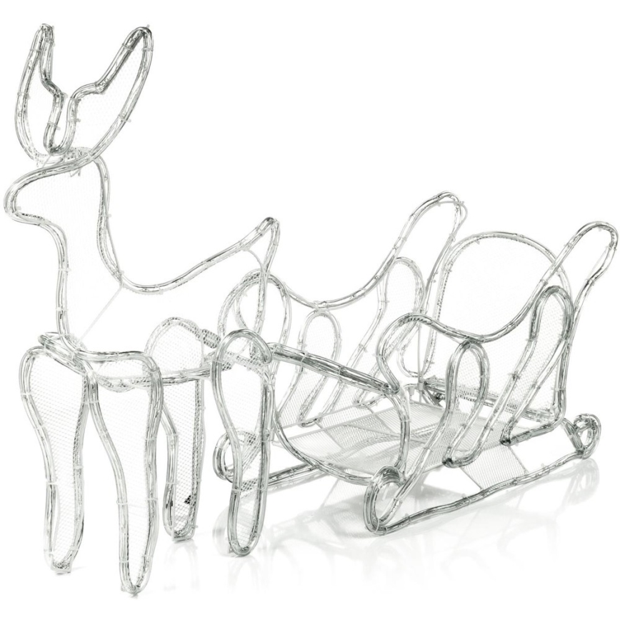 Décoration de noël d'extérieur LED/12W/230V IP44 renne