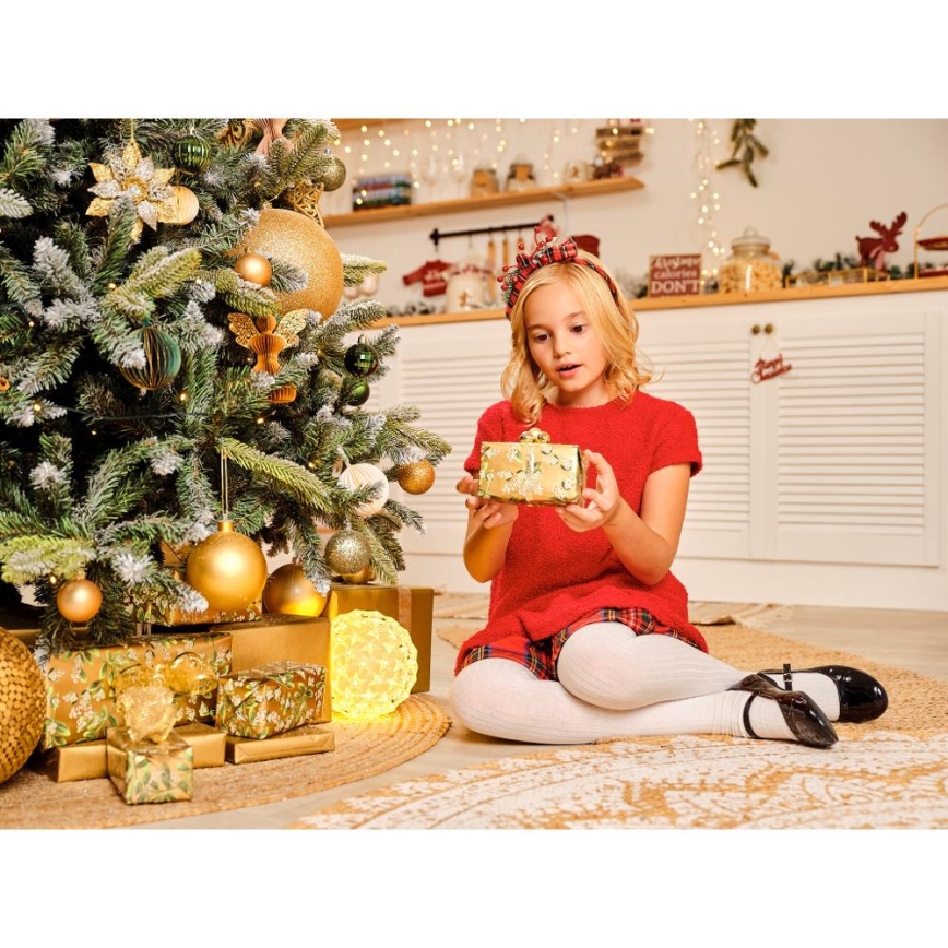 Décoration de Noël LED/230V/blanc chaud boule