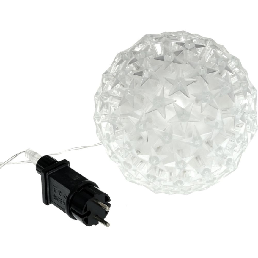 Décoration de Noël LED/230V/blanc chaud boule