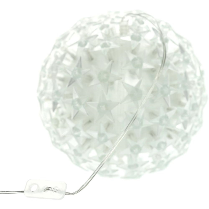 Décoration de Noël LED/230V/blanc chaud boule