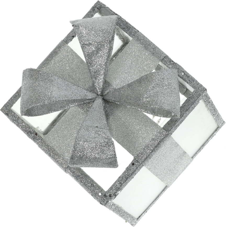 Décoration de noël LED/2xAA 15 cm cadeau