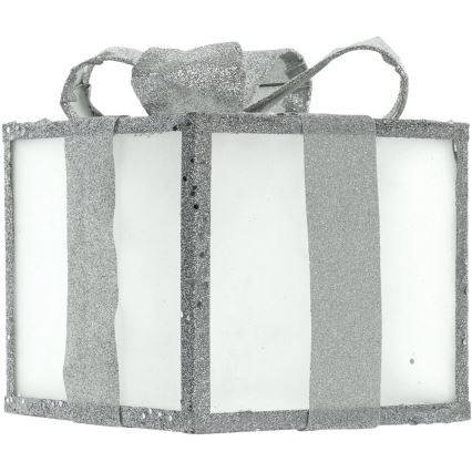 Décoration de noël LED/2xAA 15 cm cadeau