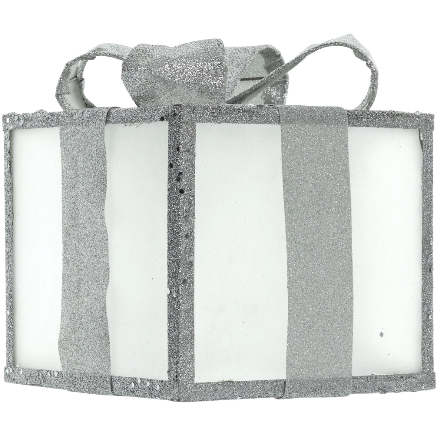 Décoration de noël LED/2xAA 15 cm cadeau