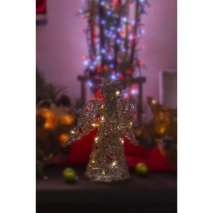 Décoration de Noël LED/2xAA ange