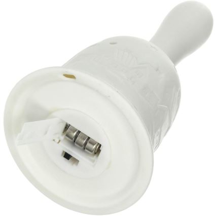 Décoration de Noël LED/2xLR44/blanc chaud cloche