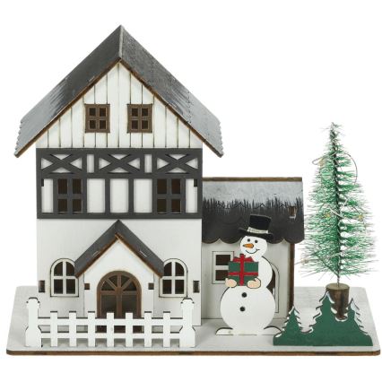 Décoration de Noël LED/2xLR44/blanc chaud maison