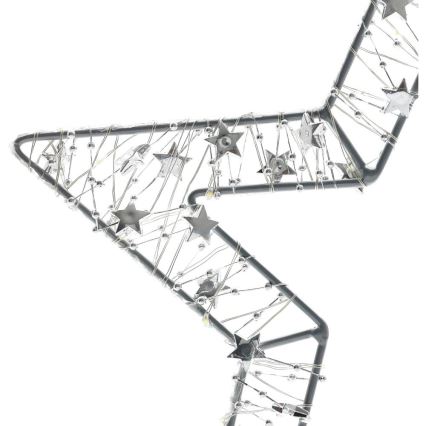 Décoration de Noël LED/3xAA/blanc chaud étoile
