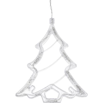 LED Décoration de Noël LED/3xAAA/blanc chaud petit sapin
