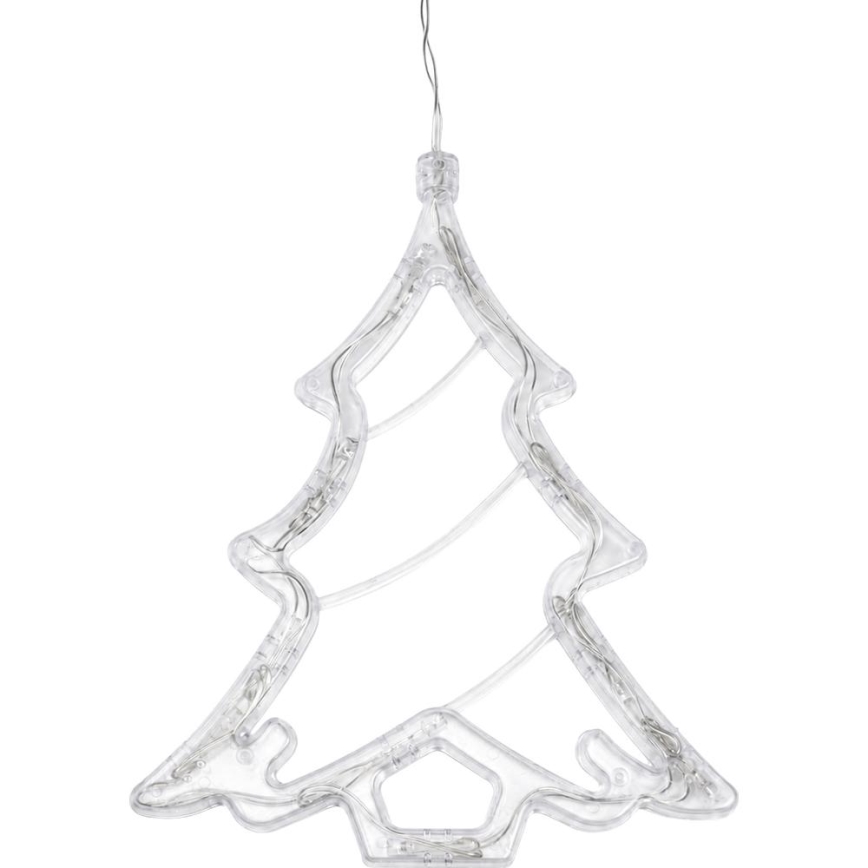 LED Décoration de Noël LED/3xAAA/blanc chaud petit sapin