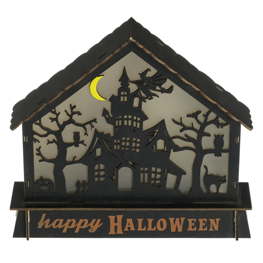 Décoration HALLOWEEN LED/2xAA/multicolore maison hantée