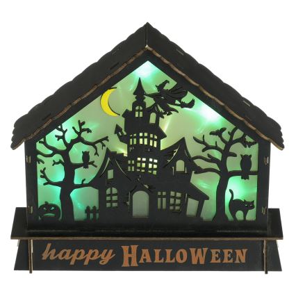 Décoration HALLOWEEN LED/2xAA/multicolore maison hantée