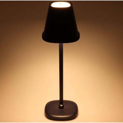 LED Dimbare Oplaadbare Bureaulamp LED/3W/1800 mAh Donkerblauw