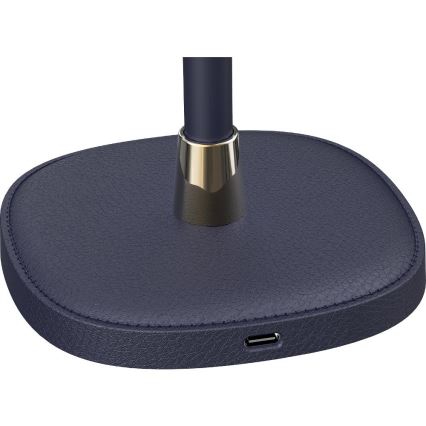 LED Dimbare Oplaadbare Bureaulamp LED/3W/1800 mAh Donkerblauw