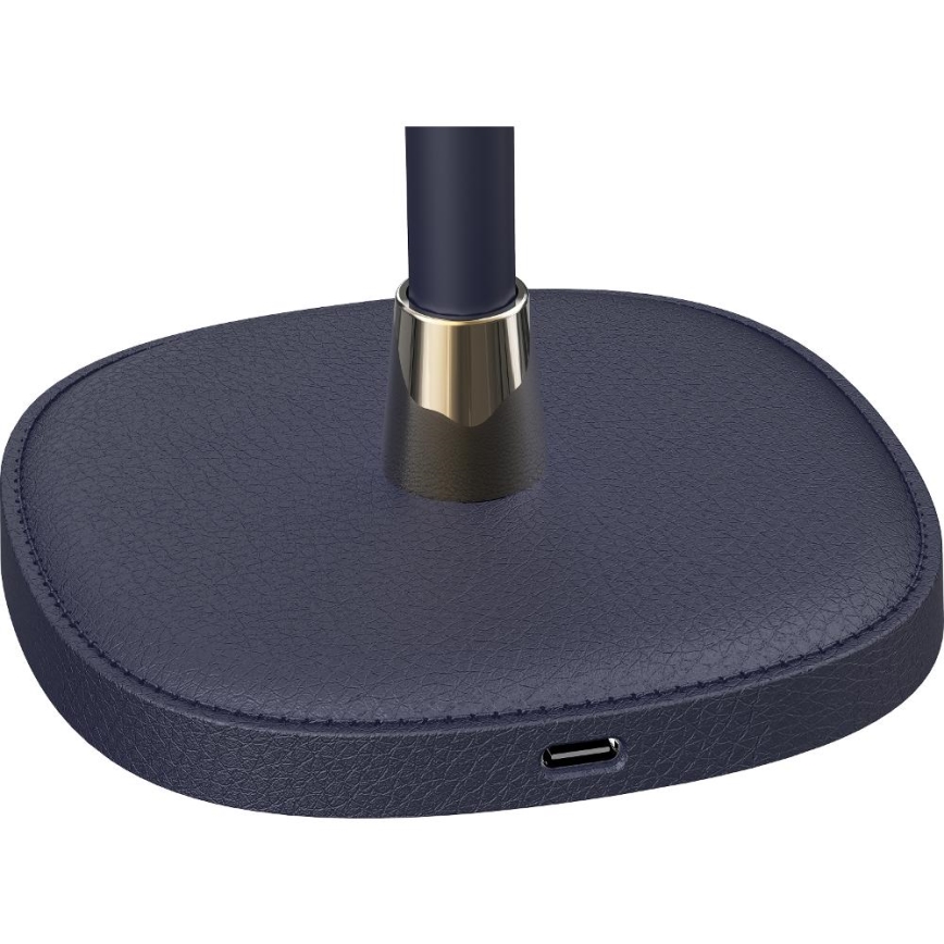 LED Dimbare Oplaadbare Bureaulamp LED/3W/1800 mAh Donkerblauw
