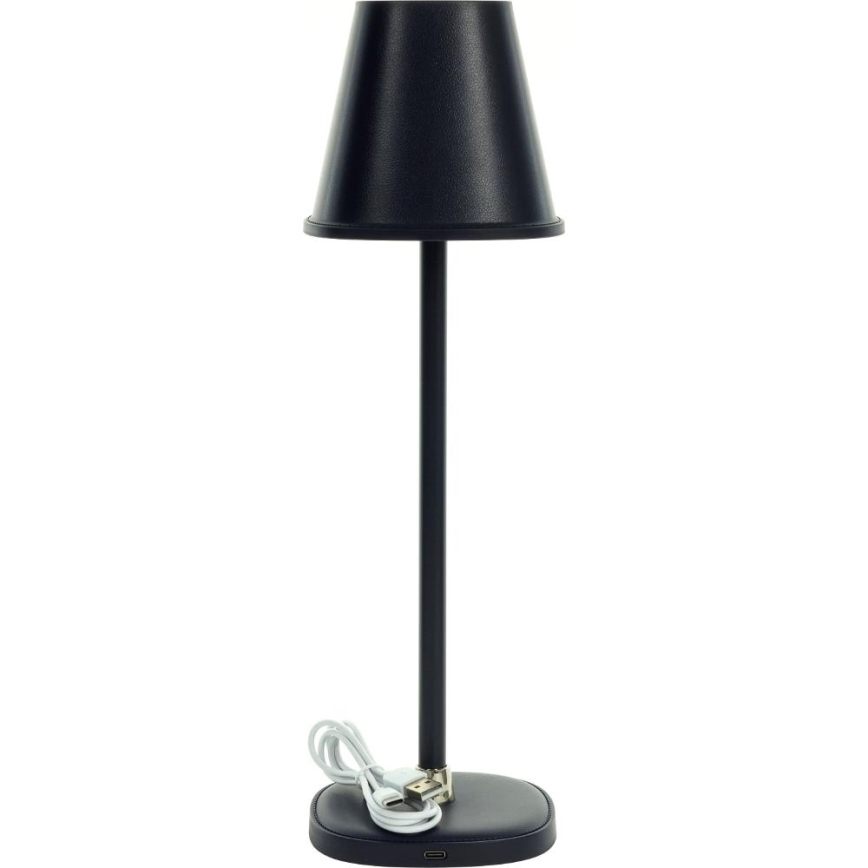 LED Dimbare Oplaadbare Bureaulamp LED/3W/1800 mAh Donkerblauw