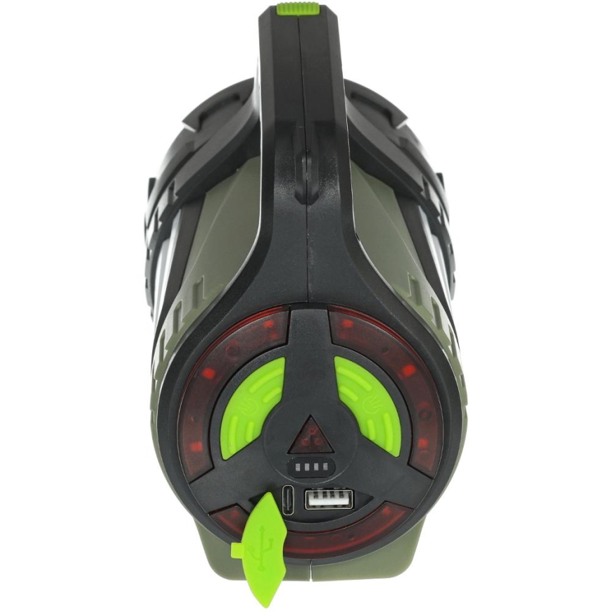 LED-dimbare oplaadbare buitenlantaarn met powerbankfunctie LED/21W/4400 mAh IP44