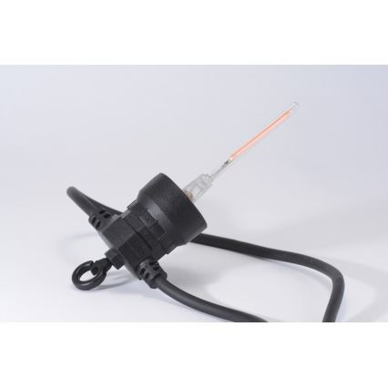 Guirlande de noël décorative d'extérieur LED 10xA60 7,5m IP44 blanc chaud
