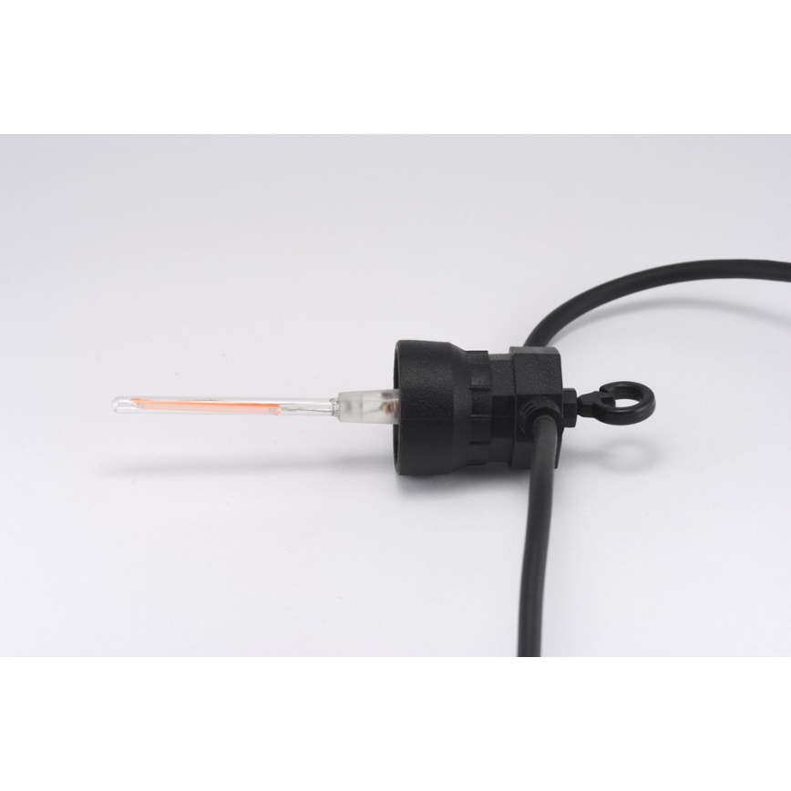 Guirlande de noël décorative d'extérieur LED 10xA60 7,5m IP44 blanc chaud