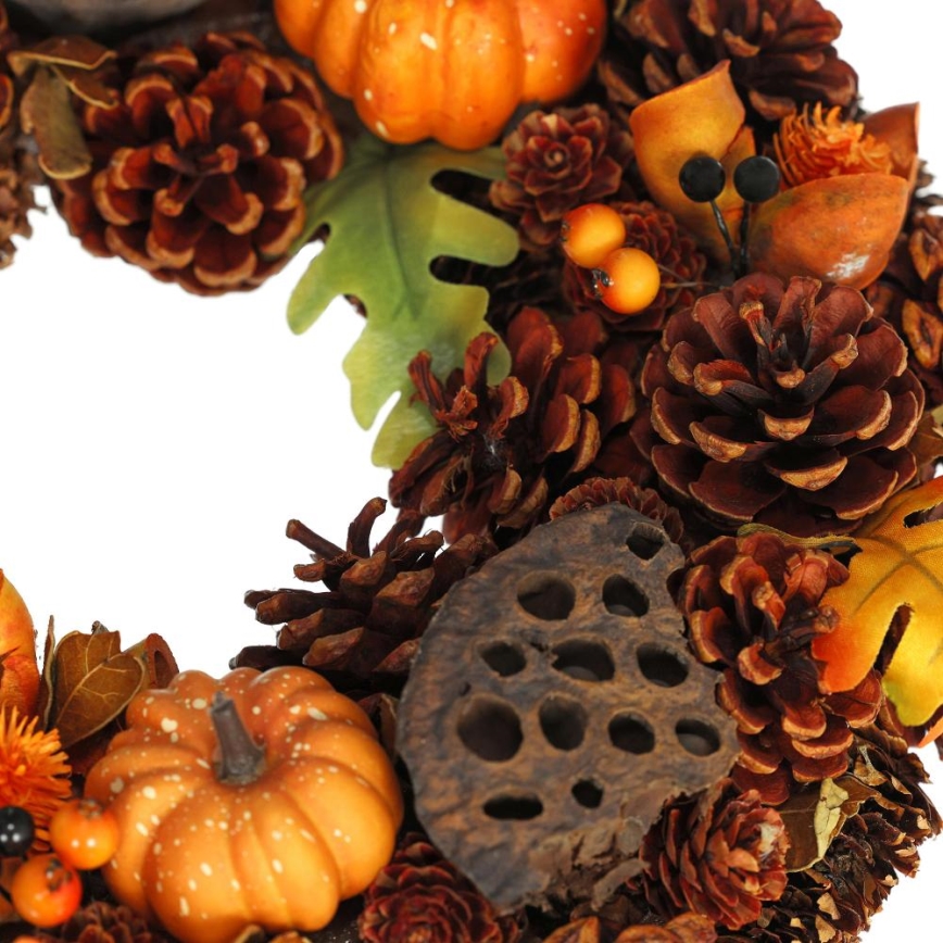 Herfst krans HALLOWEEN diameter 35 cm