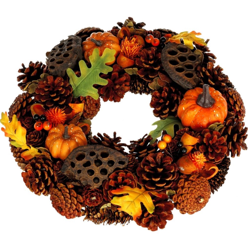 Herfst krans HALLOWEEN diameter 35 cm