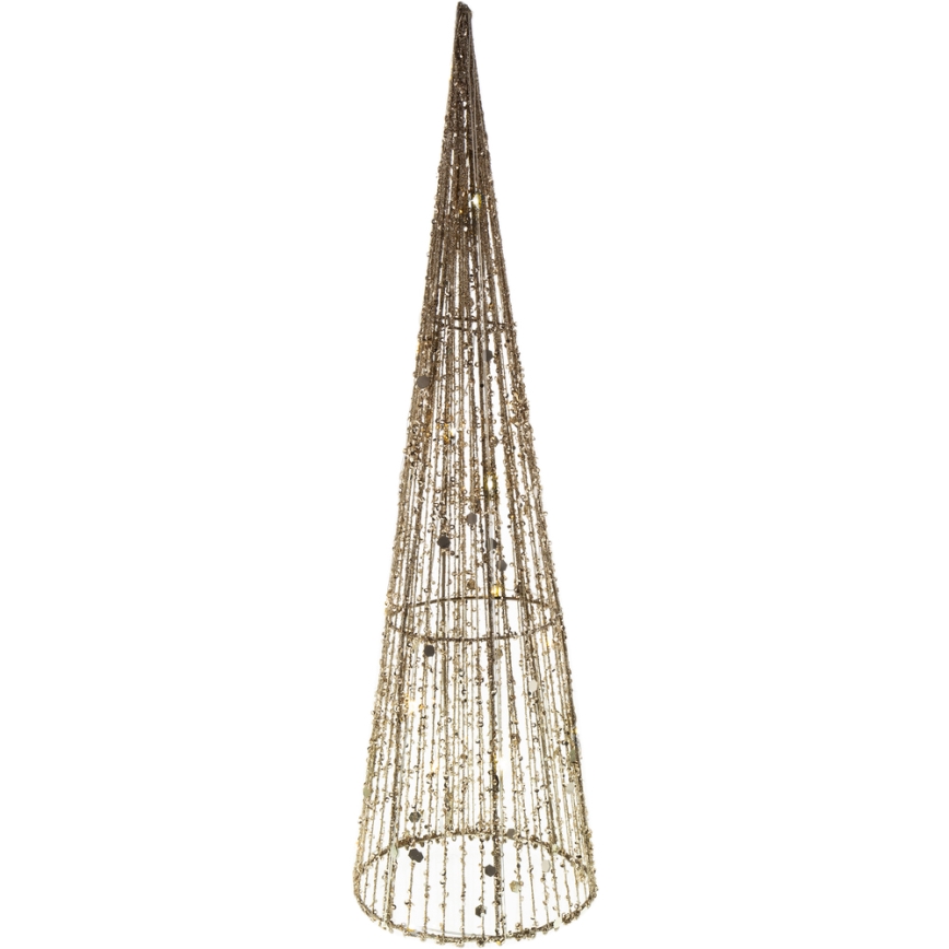 Kerst LED Decoratie LED/2xAA 50 cm kegel