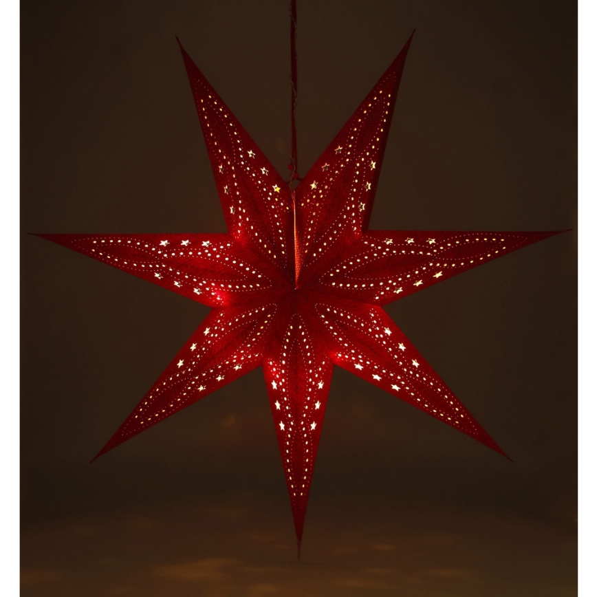 Kerst LED Decoratie LED/3xAA rood