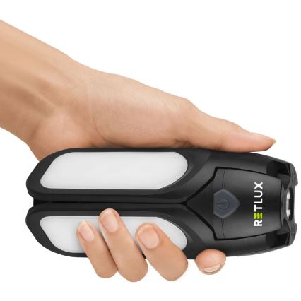 Lampe de camping rechargeable LED avec panneau solaire 3W/1600 mAh IPX4