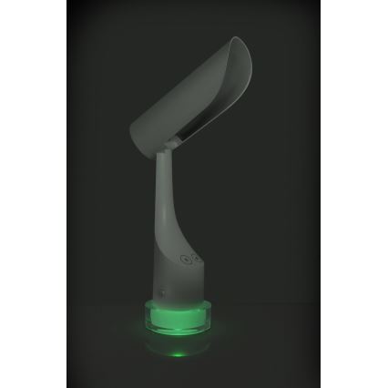 Lampe de table rechargeable à intensité variable RGBW LED/5W/5V 2000 mAh 3000/6000K blanc