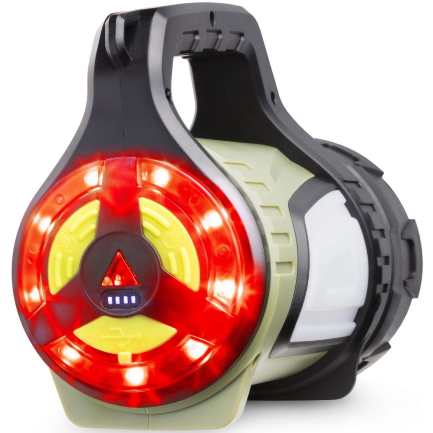 Retlux - Lampe LED d'extérieur rechargeable, dimmable, avec fonction batterie externe LED/21W/4400 mAh IP44