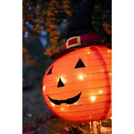 LED Buiten decoratie HALLOWEEN LED/3xAA/warm wit IP44 pumpkin