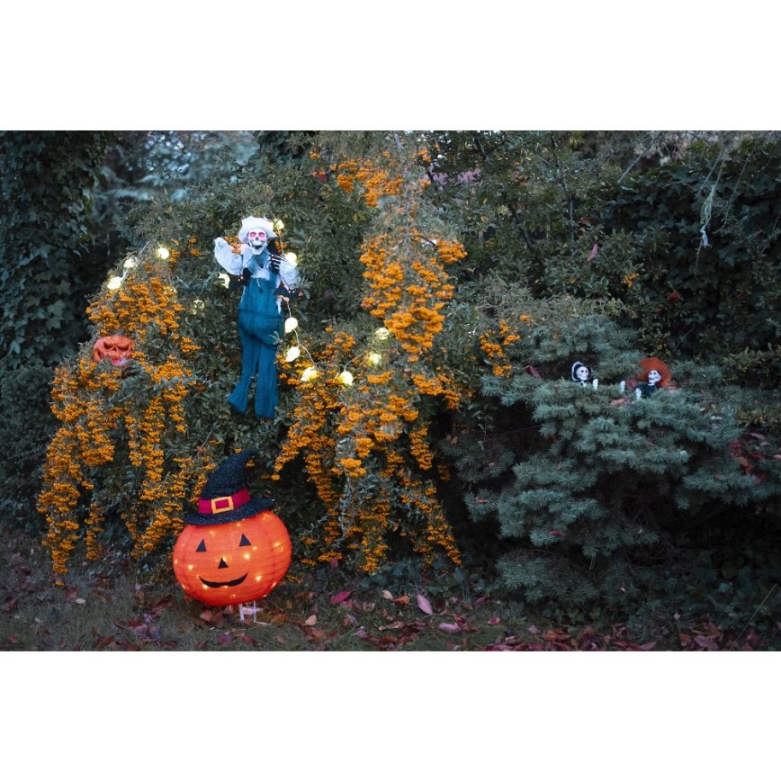 LED Buiten decoratie HALLOWEEN LED/3xAA/warm wit IP44 pumpkin