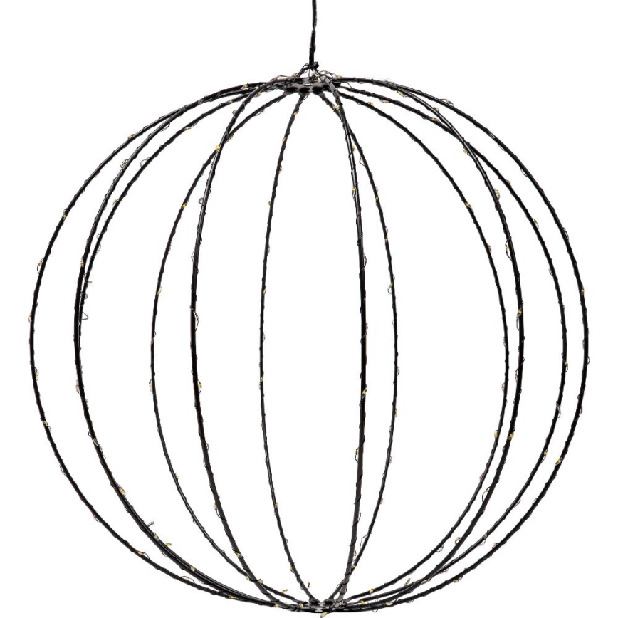 LED buiten kerstdecoratie LED/2,1W/230V Ø 40 cm IP44 warm wit
