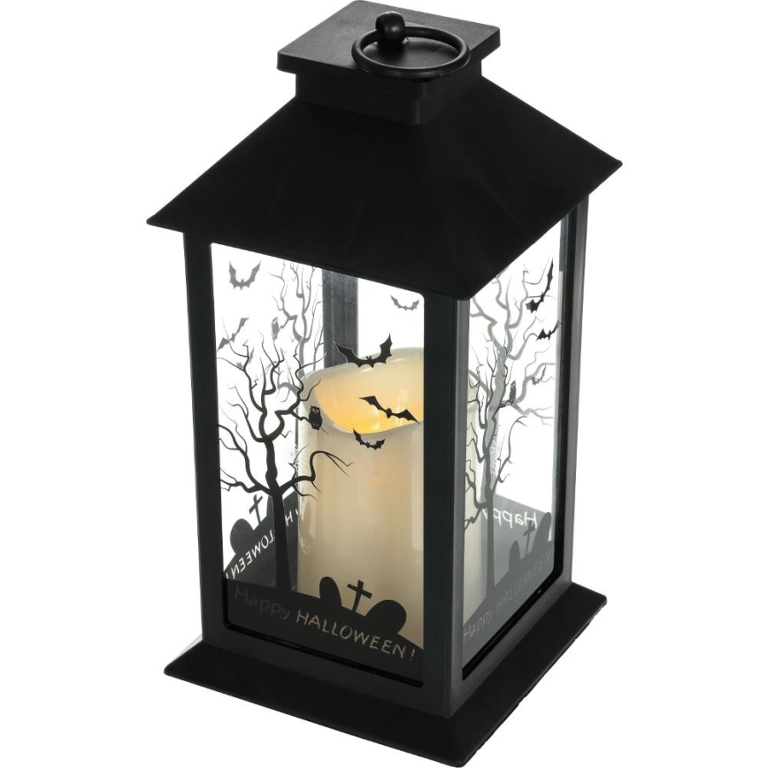 LED Decoratie HALLOWEEN LED/3xAAA/warm wit lantaarn