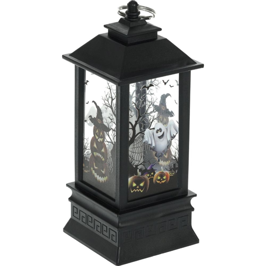 LED Decoratie HALLOWEEN LED/3xAAA/warm wit lantaarn met pompoenen