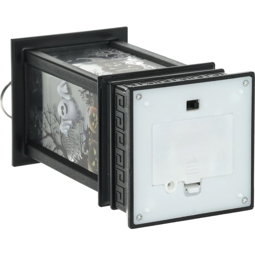LED Decoratie HALLOWEEN LED/3xAAA/warm wit lantaarn met pompoenen