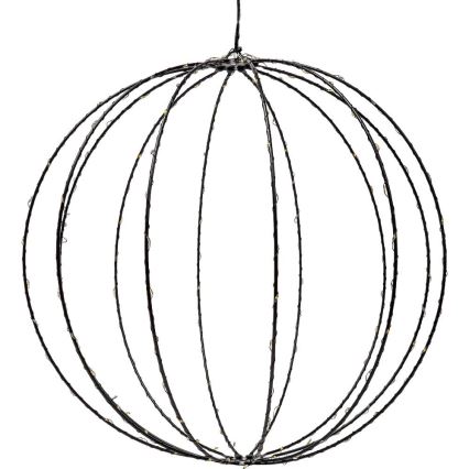 Décoration de Noël extérieure LED 2,1 W/230 V Ø 40 cm IP44 blanc chaud