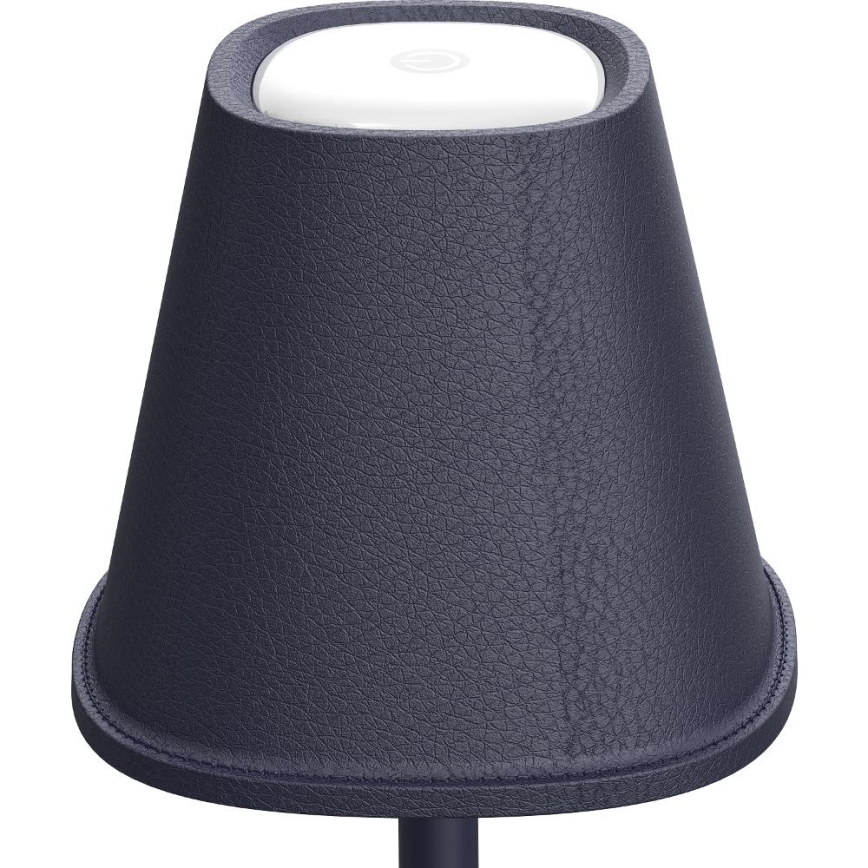 LED Dimbare oplaadbare tafellamp LED/3W/1800 mAh donkerblauw